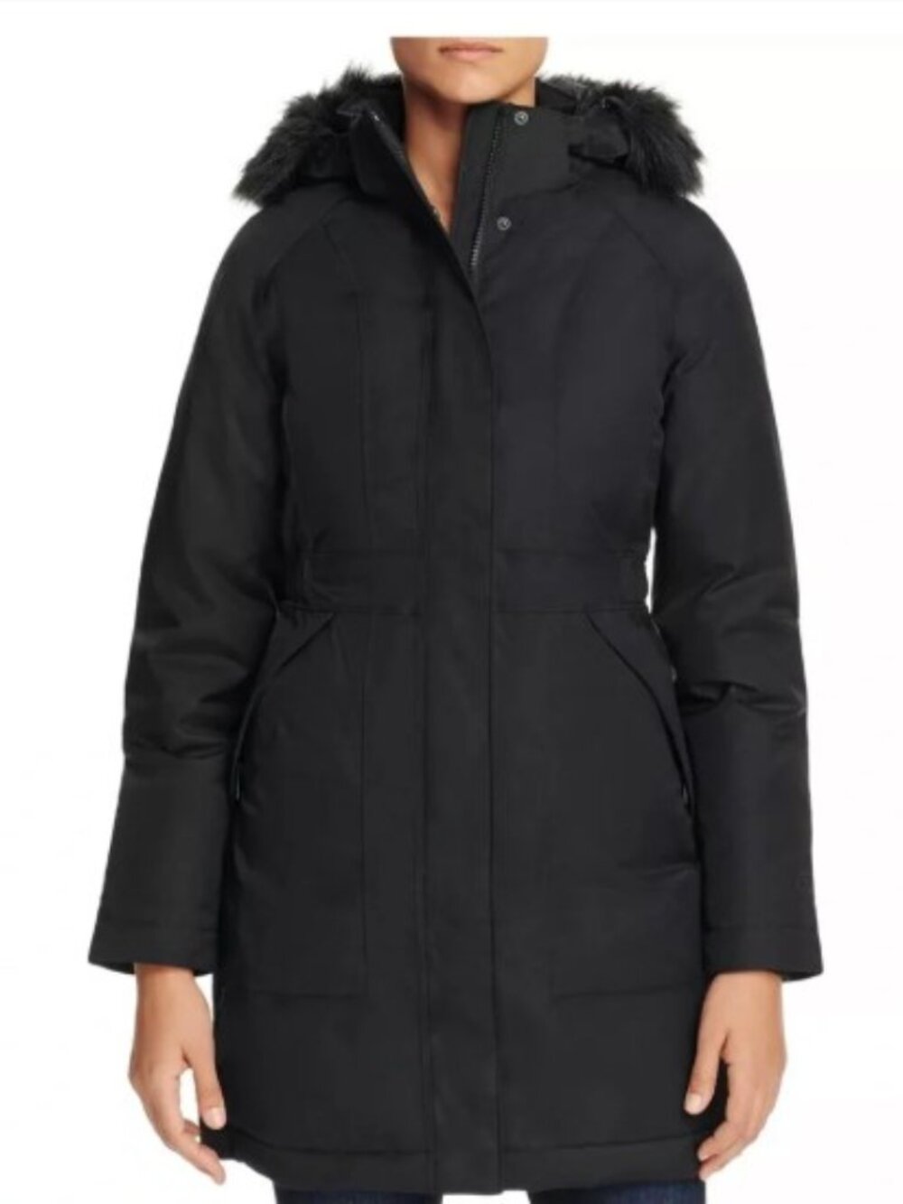 EUC The North Face Arctic Down Parka Green Women's Winter Coat Size S
